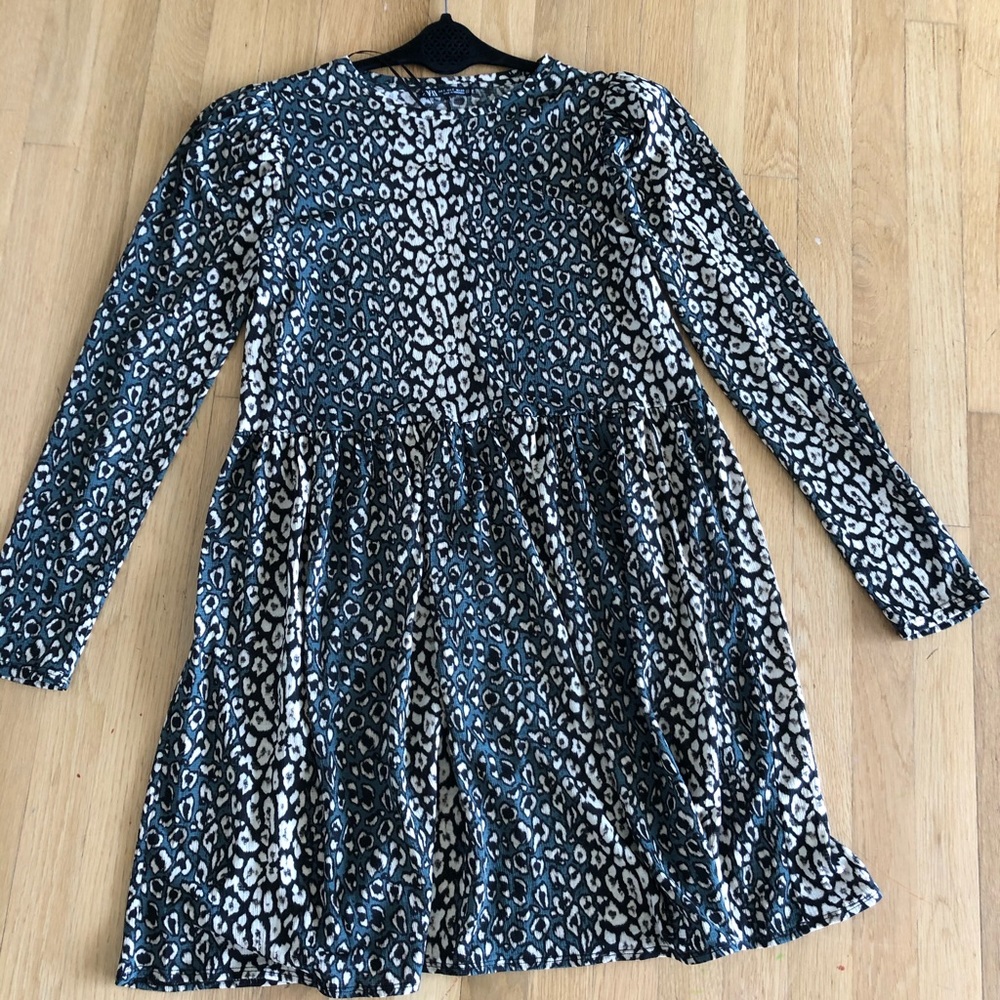 Zara animal print women’s dress